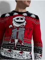 Halloween Disney Nightmare Knitted Jumper - Image 3