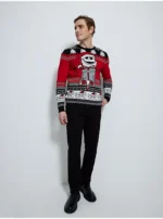 Halloween Disney Nightmare Knitted Jumper - Image 4