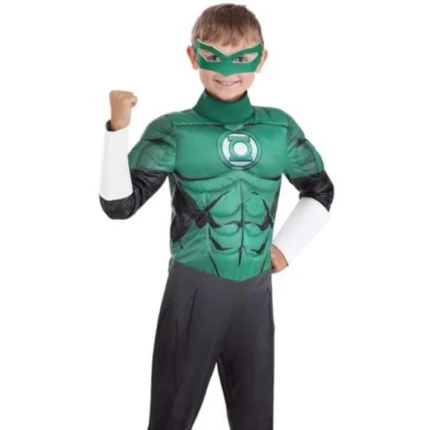 Halloween Kids Green Lantern Epic Costume