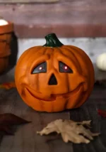 Halloween 7-Inch Talking Light Up Jack O Lantern with Moving Jaw - Image 2