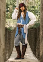 Halloween Epic Captain Jack Sparrow Costume - Image 5