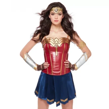 Spirit Halloween Wonder Woman Corset Costume