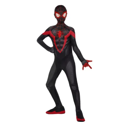 Halloween Kids Miles Morales Spider-Man Costume