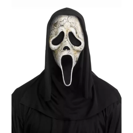 Halloween Ghost Face Aged Full Mask