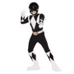 Halloween Kids Black Mighty Morphin Power Rangers