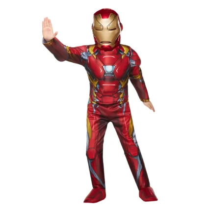 Spirit Halloween Kids Iron Man Deluxe Marvel Costume