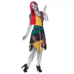 Halloween Adult Sally Costume Nightmare - Image 2