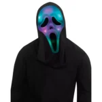 Halloween Light-Up Ghost Face Color Changing Mask - Image 2