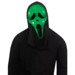 Halloween Light-Up Ghost Face Color Changing Mask - Image 3