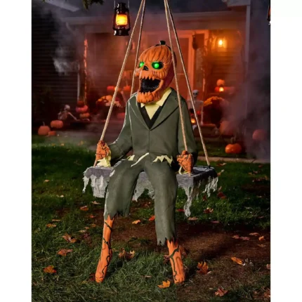 Halloween 5 Ft Pumpkin Nester Animatronic