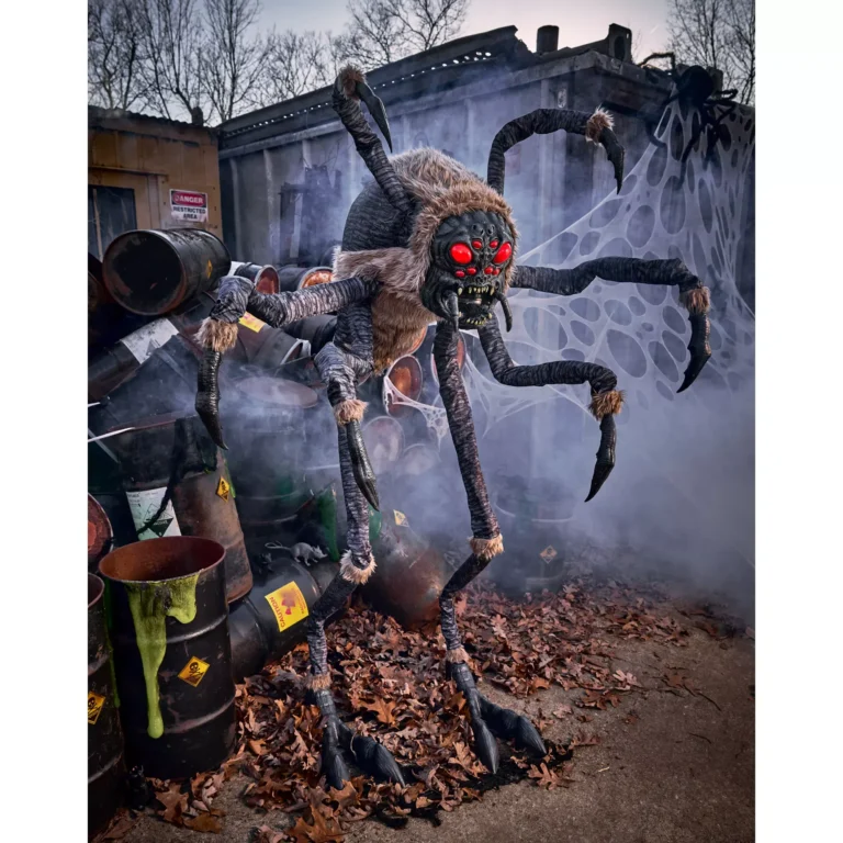 Spirit Halloween 6 Ft Wanda Webworth Animatronic Halloween Decoration