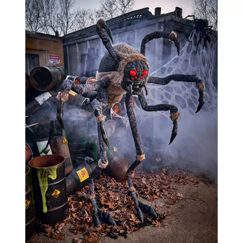 Spirit Halloween 6 Ft Wanda Webworth Animatronic Halloween Decoration