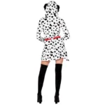 Halloween Adult Woman Dalmatian Dress Costume - Image 2