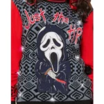 Christmas Light-Up Ghost Face Just the Tip Sweater - Image 3