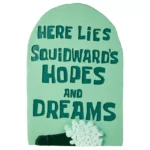 Squidward Tombstone Blow Mold SpongeBob SquarePants
