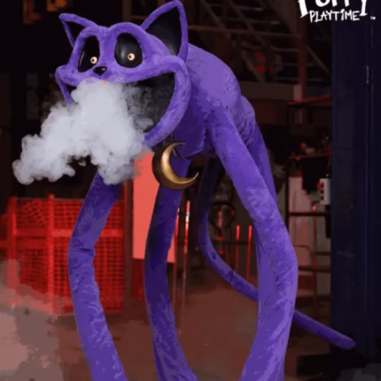 Halloween 6.25FT Poppy Playtime CatNap Animatronic