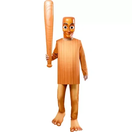 Kids Tung Tung Sahur Costume Halloween Italian Brainrot