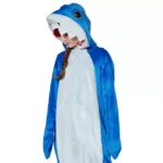 Halloween Kids Shark One-Piece Costume - Image 3
