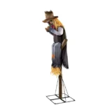 Halloween 5 Ft 8 In Harmonica Hank Animatronic - Image 3