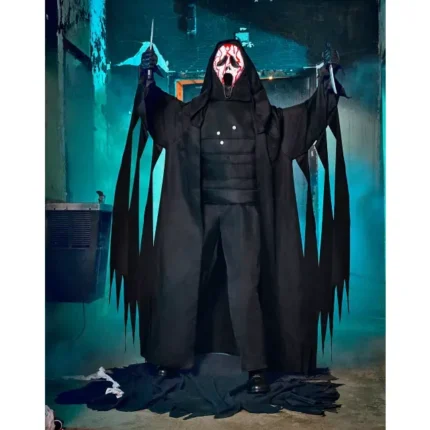 Halloween 6 Ft 8 In Ghost Face Animatronic