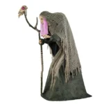 Halloween 5 Ft 9 In Willow Witch Animatronic - Image 3
