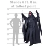 Halloween 6 Ft 8 In Ghost Face Animatronic - Image 9