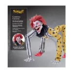 Halloween 3 Ft 9 In Carnival Creeper Animatronic - Image 6